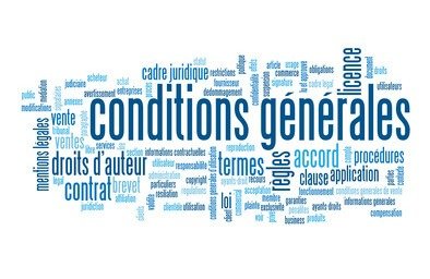 conditions générales d'utilisation