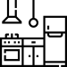 Cuisine entièrement équipée